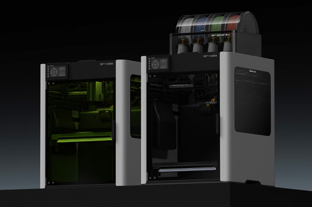 拓竹H2D震撼發(fā)布：重塑桌面級3D打印新標(biāo)桿，工業(yè)級性能觸手可及  